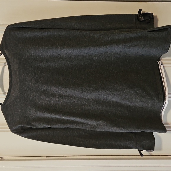 Justice Gray Sequin Long Sleeve Unicorn Top 14/16 - Picture 8 of 8